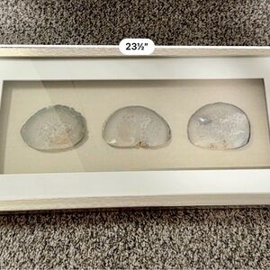 Framed Geode Wall Art
